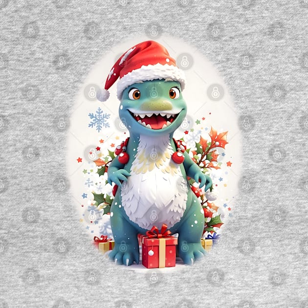 Dinosaur Christmas by Jurassic Merch